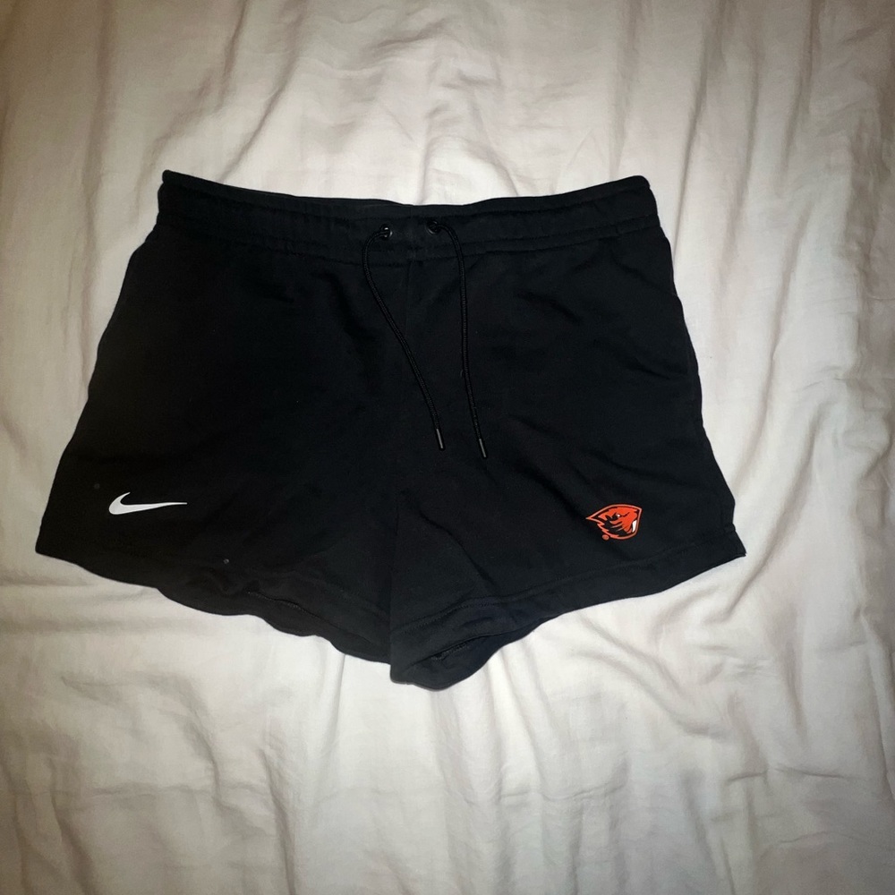 OSU black Nike shorts